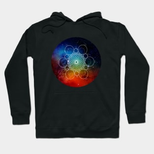 HEXA-TORUS SACRED INTERSTELLAR GEOMETRY - FOR INTELLIGENT, SCIENCE AND MYSTICISM DEVOTEES LIKE YOURSELF Hoodie